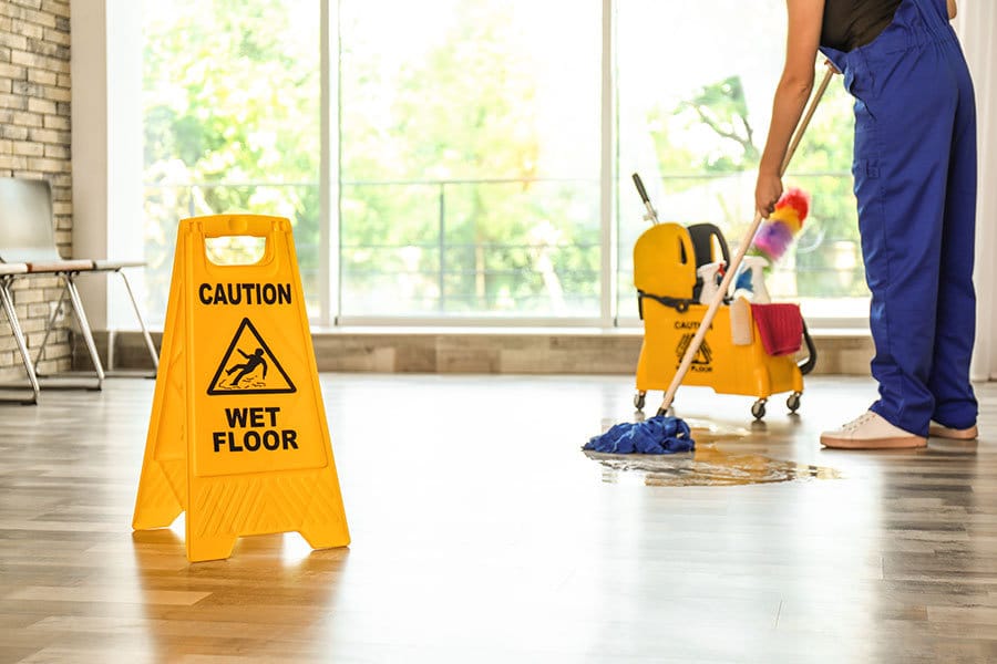 What is the golden rule while cleaning?
